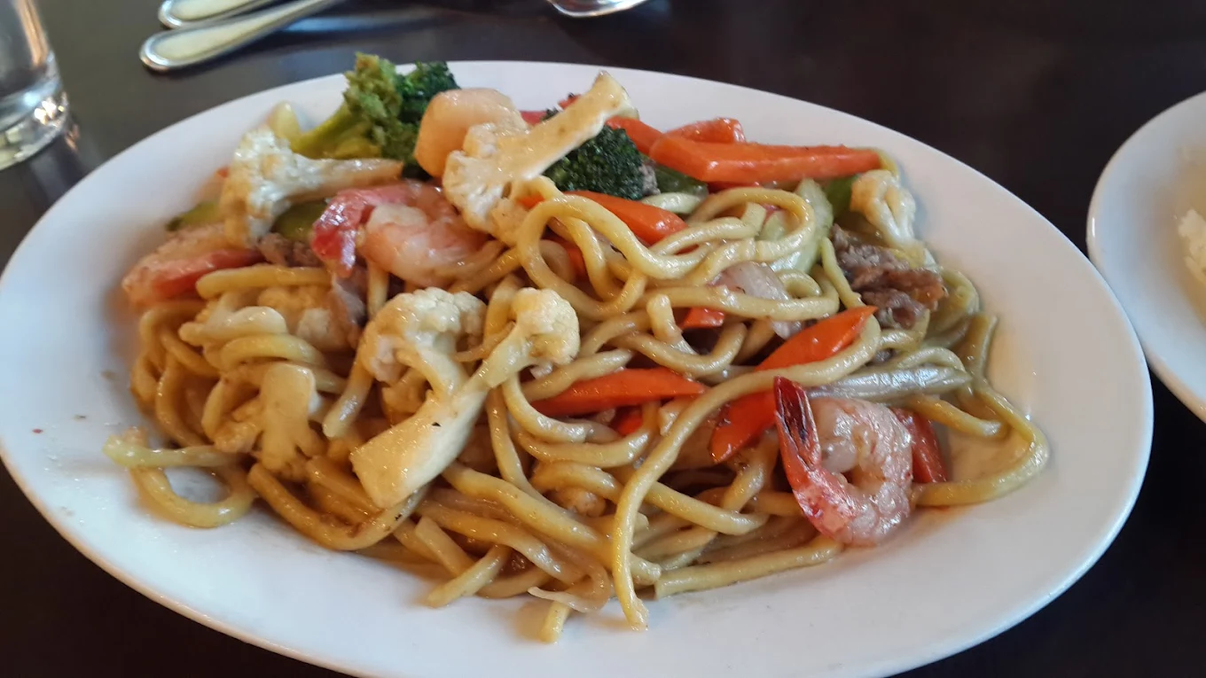 Vietnamese rice dish at Saigon Pearl Vietnamese Restaurant Calgary NE